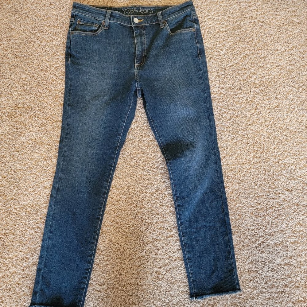 Yoga Jeans Rachel Raw Hem bottom